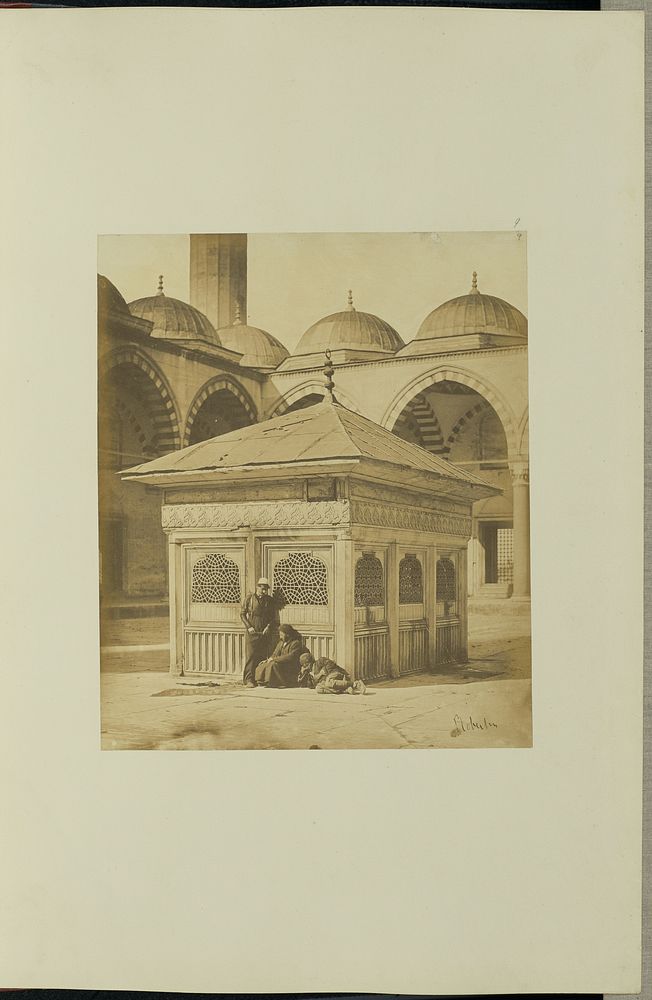 Fountain in the Court of the Sulimanijeh by James Robertson