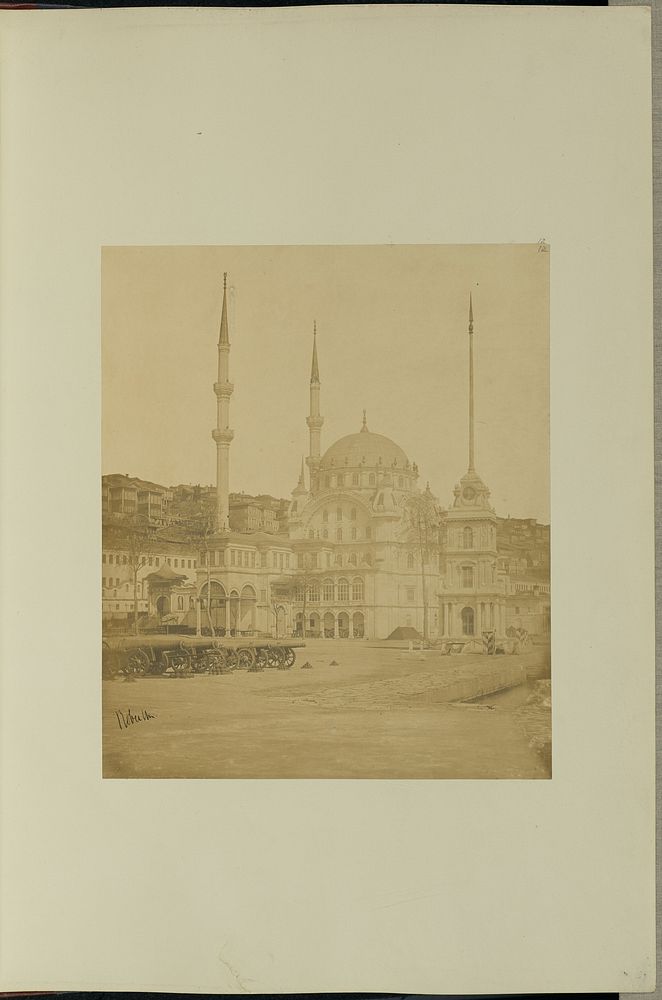 The Mosque of Sultan Mahmoud at Tophanna by James Robertson