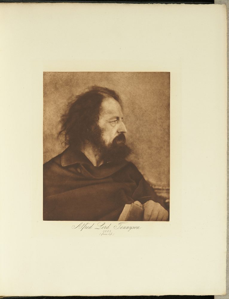 Alfred, Lord Tennyson, 1865 (Dirty Monk) by Julia Margaret Cameron