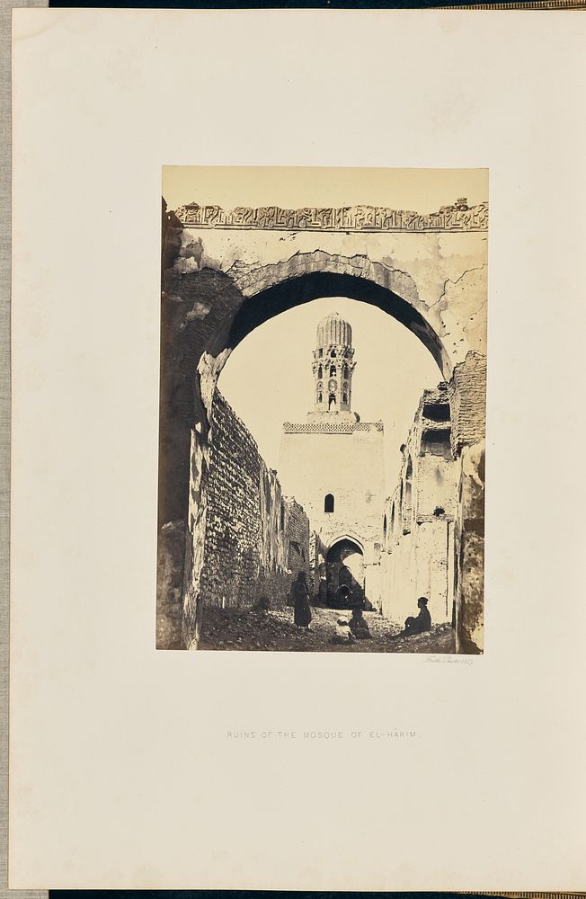 Ruins of the Mosque of El-Hakim by Francis Frith