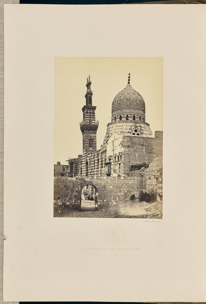 The Mosque of the Emeer Akhor by Francis Frith