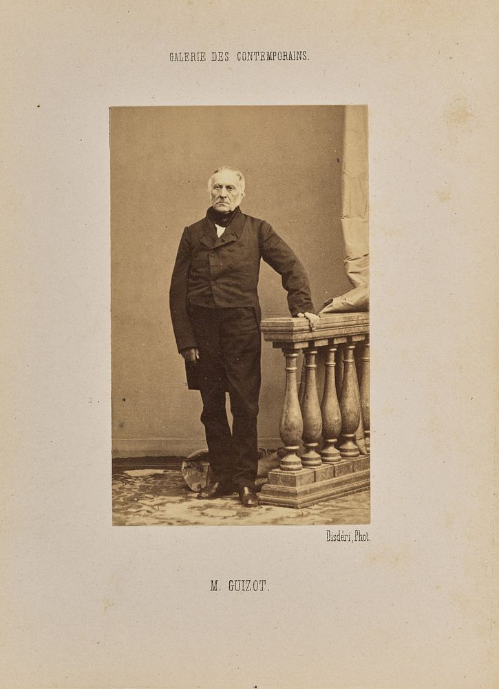 Monsieur Guizot by André Adolphe Eugène Disdéri