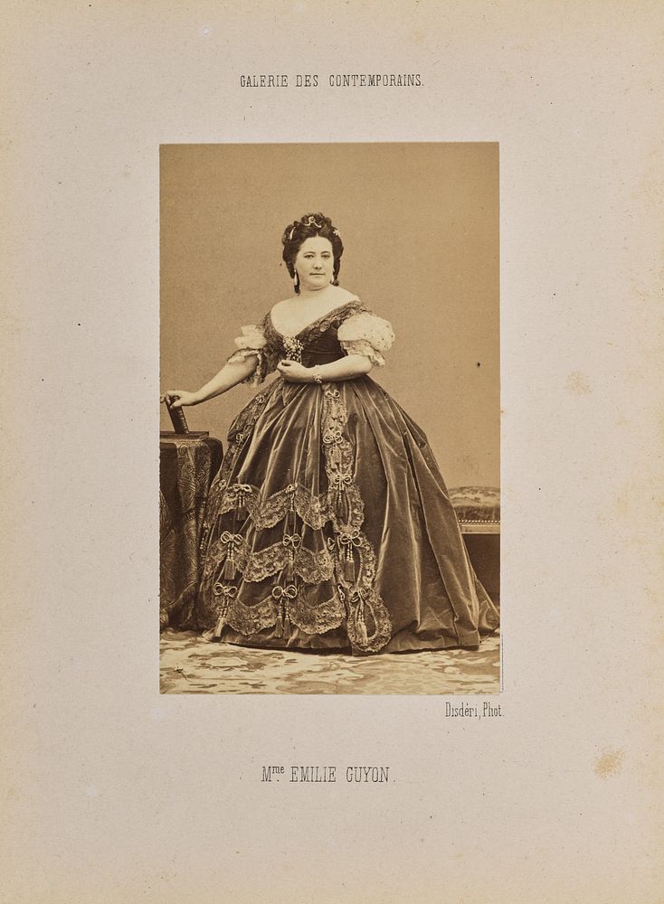 Madame Emilie Guyon by André Adolphe Eugène Disdéri