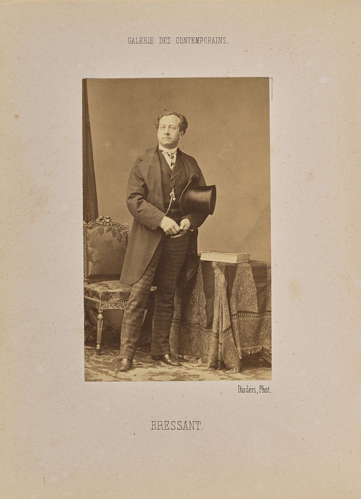 Bressant by André Adolphe Eugène Disdéri