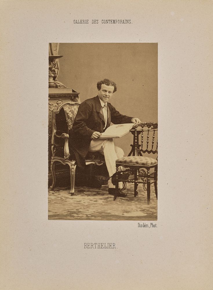 Berthelier by André Adolphe Eugène Disdéri