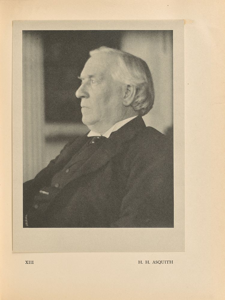 H.H. Asquith by Alvin Langdon Coburn