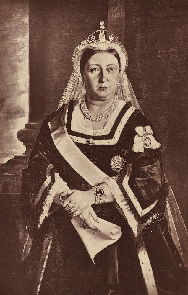Her Majesty Queen Victoria, Empress of India by Bourne and Shepherd