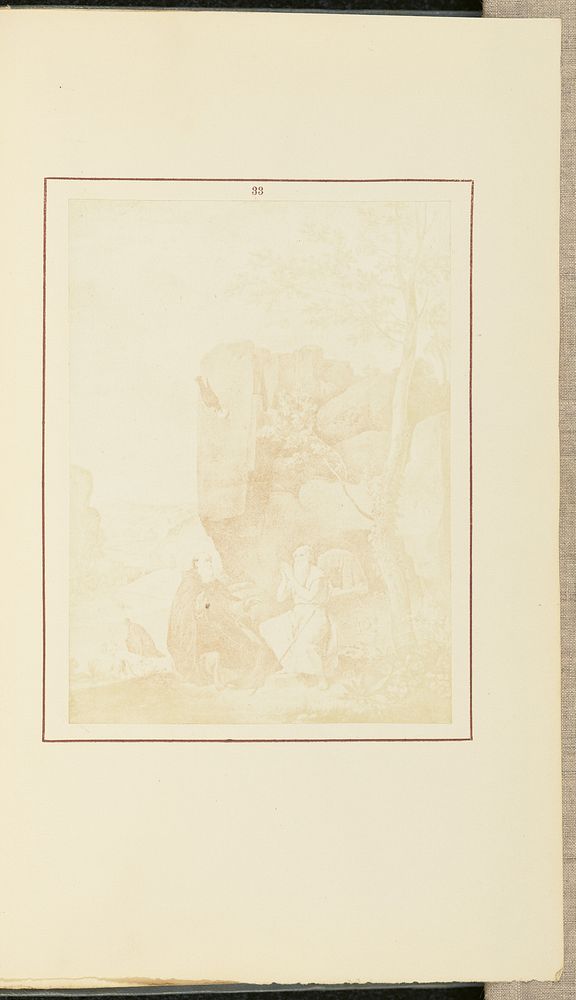 St. Paul the First Hermit, and St. Anthony the Abbot by Nicolaas Henneman