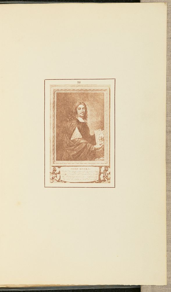 Portrait of Josef De Ribera by Nicolaas Henneman