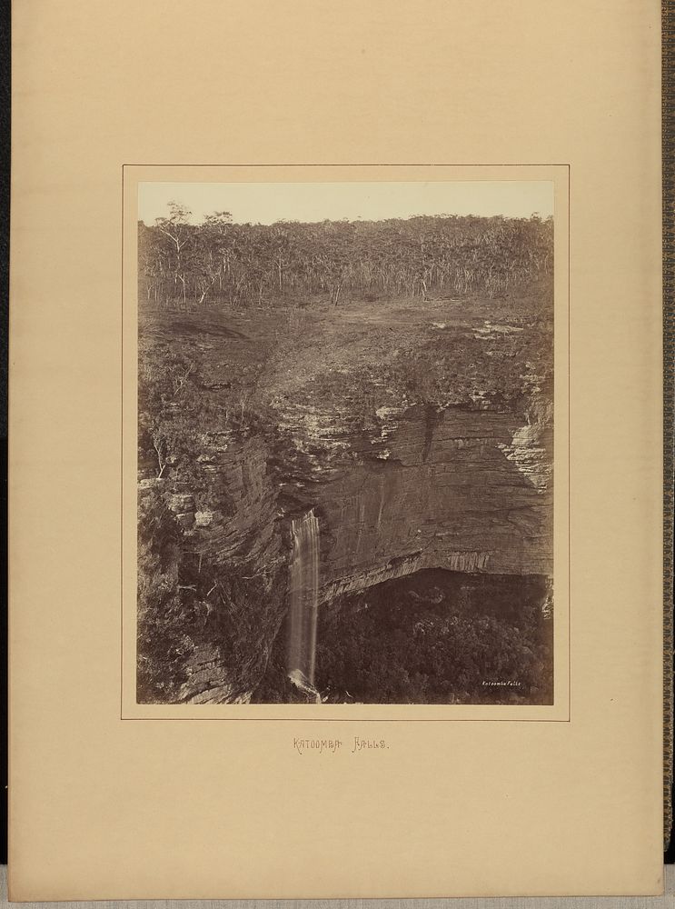 Katoomba Falls by New South Wales Government Printing Office