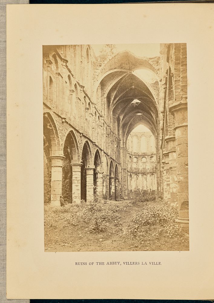 Ruins of the Abbey, Villers La Ville by Cundall and Fleming