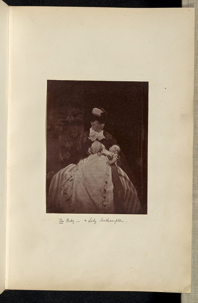 The Baby - and Lady Southampton by Ronald Ruthven Leslie Melville