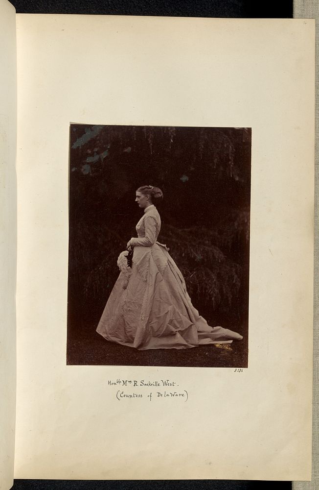 Honorable Mrs. R. Sackville West (Countess of Delaware) by Ronald Ruthven Leslie Melville