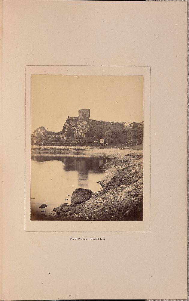 Dunolly Castle by George Washington Wilson
