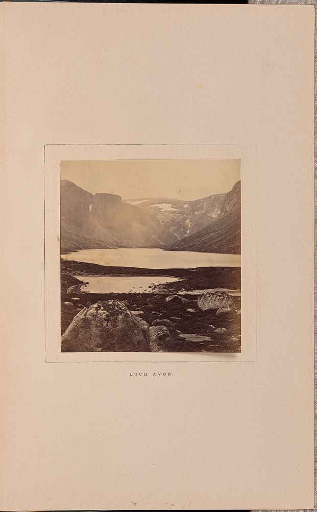 Loch Avon by George Washington Wilson