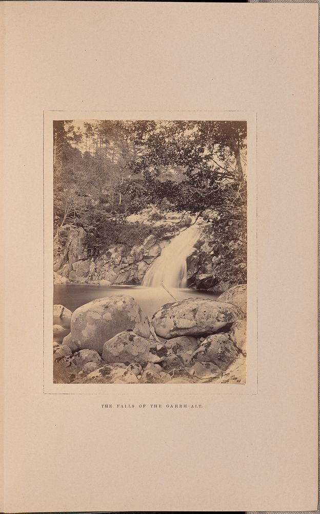 The Falls of the Garbh-Alt by George Washington Wilson