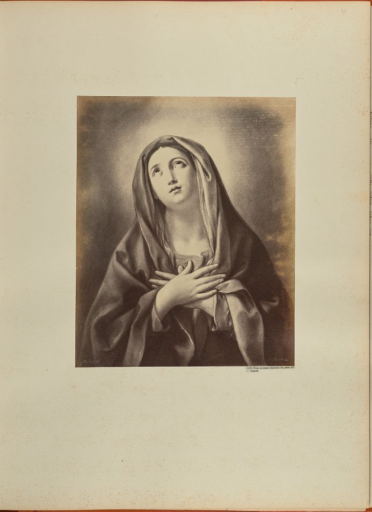 Guido Reni, la Mater Dolorosa du palais Bolognetti by Mariano Vittorio Frederico Morelli