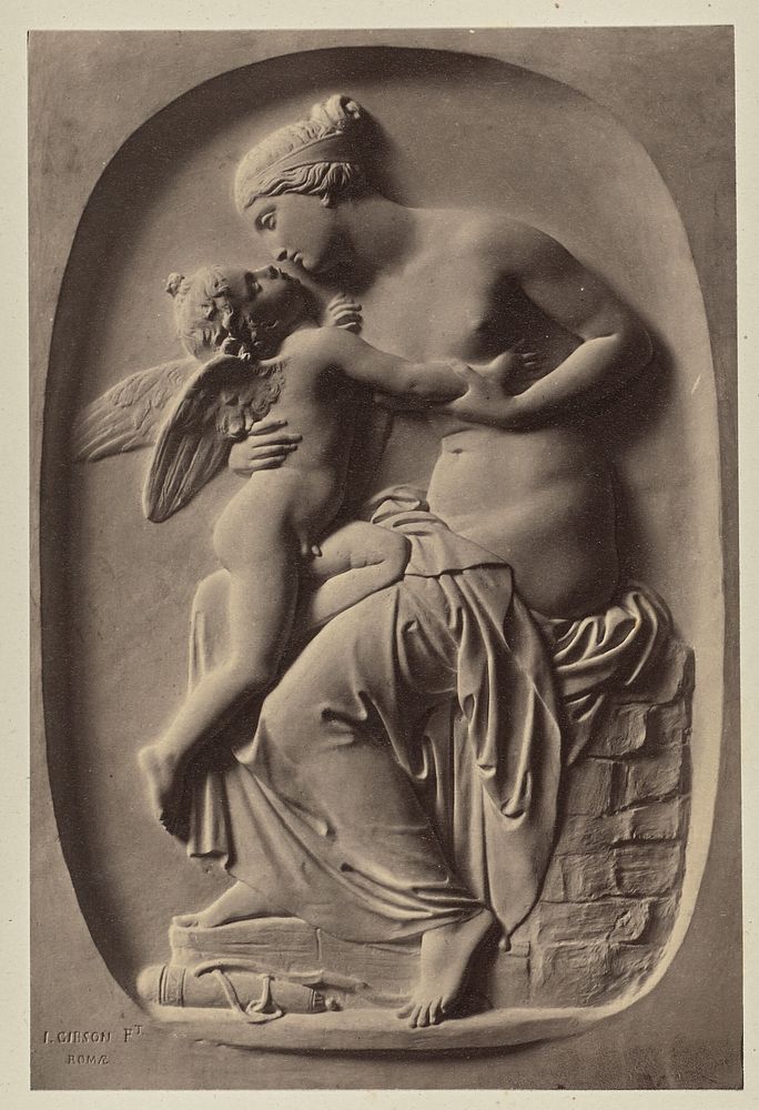 "Venus and Cupid" by John Gibson
