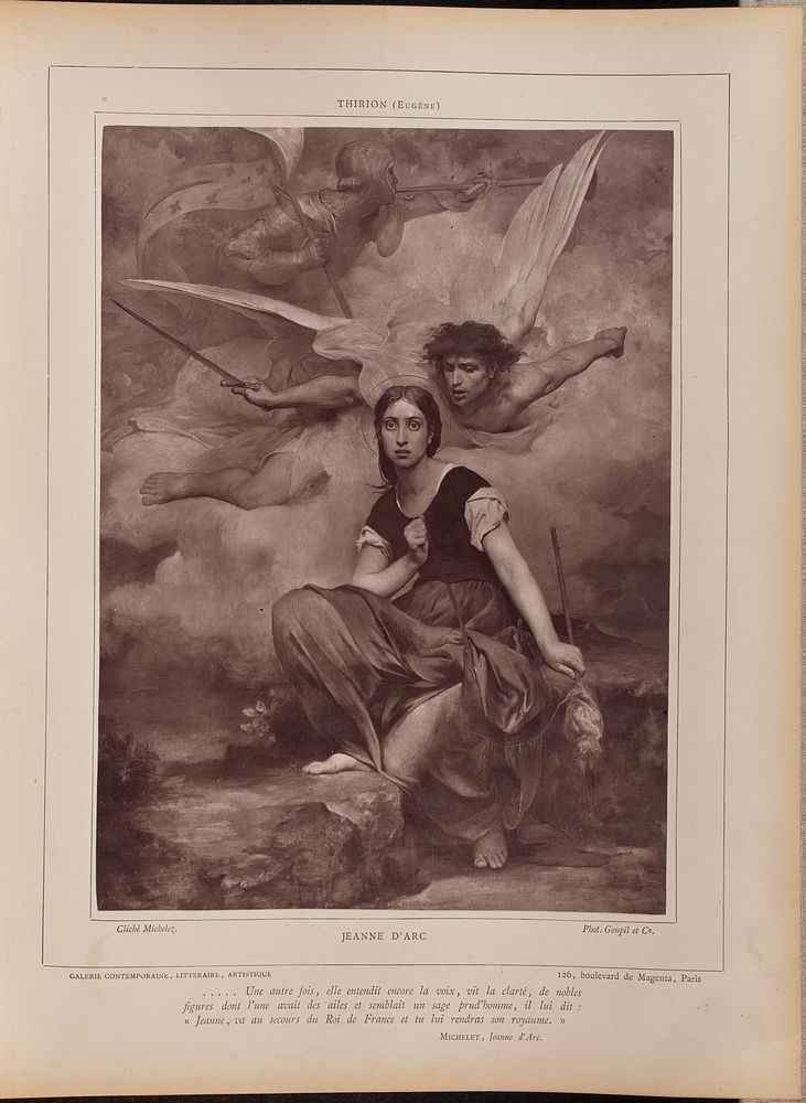 Jeanne d'Arc by Charles Michelez