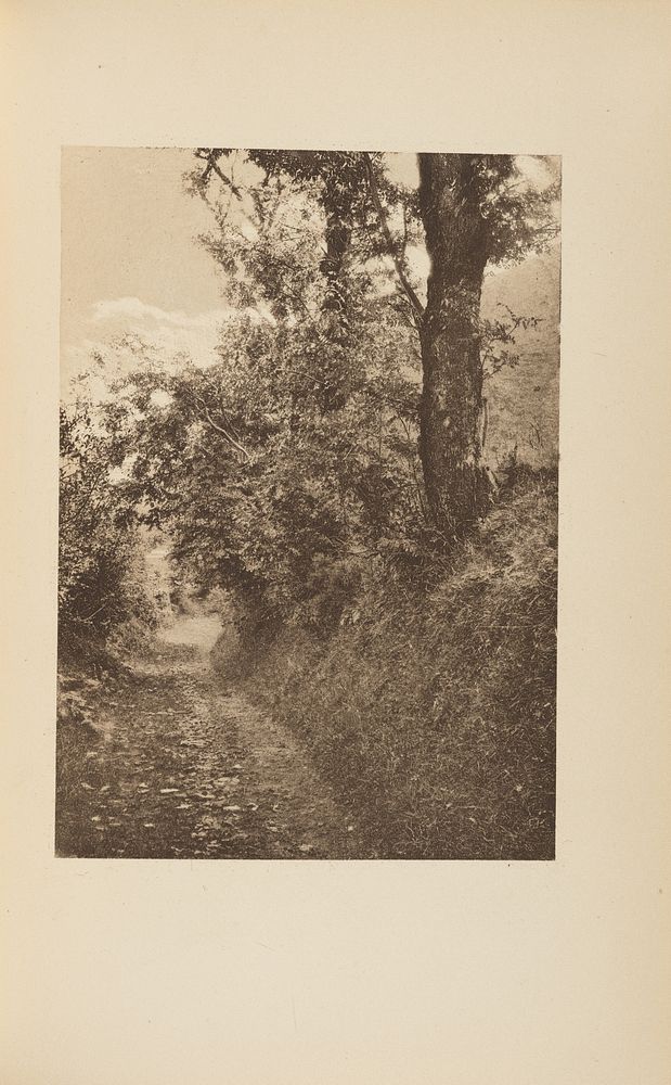 Footpath up the Doone Valley by Charles L Mitchell M D and A W Elson and Co
