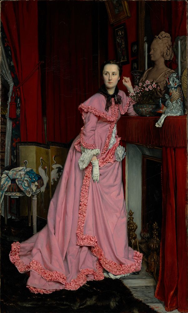Portrait of the Marquise de Miramon, née Thérèse Feuillant by Jacques Joseph Tissot