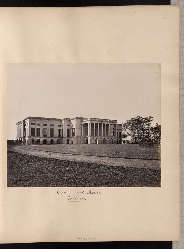 Government House, Calcutta by John Edward Saché