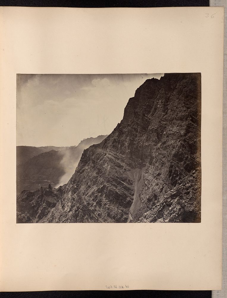 View of Mountainside by John Edward Saché