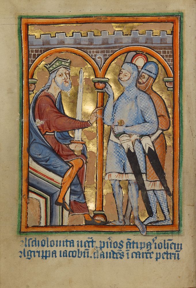 Herod Giving Orders to His Soldiers