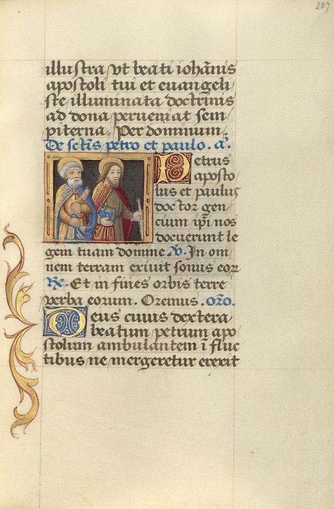 Saints Peter and Paul by Master of Jacques de Besançon