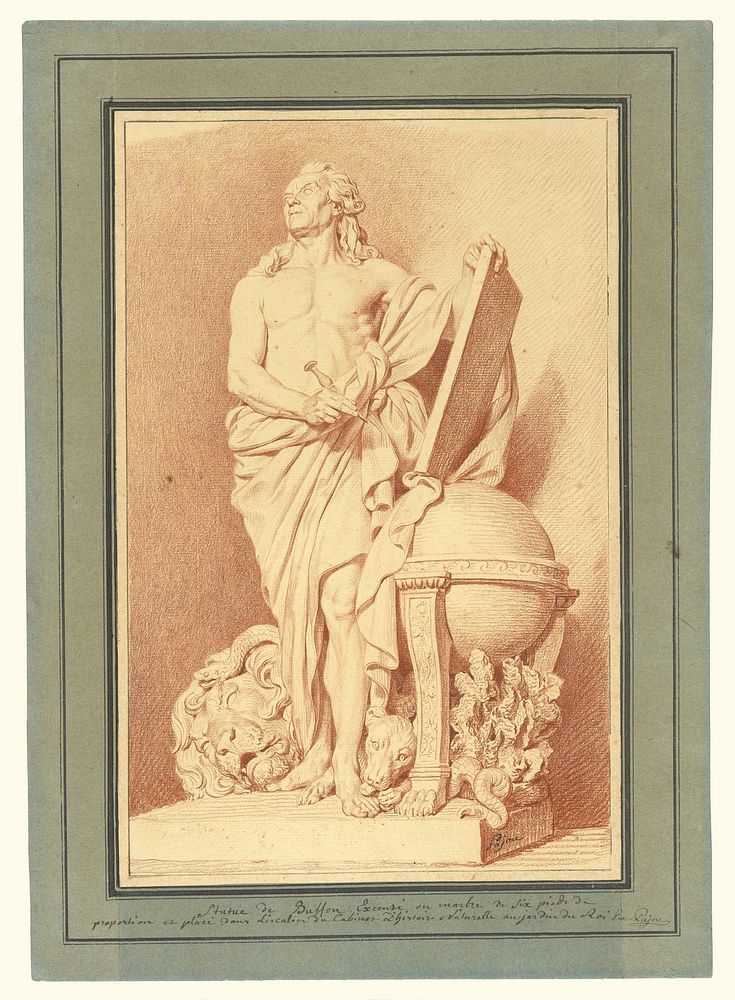 Monument to Buffon by Augustin Pajou