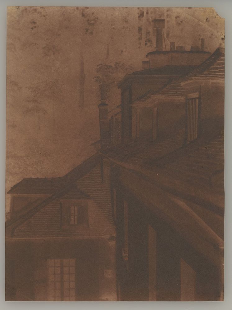 Rooftops at Sèvres by Henri Victor Regnault
