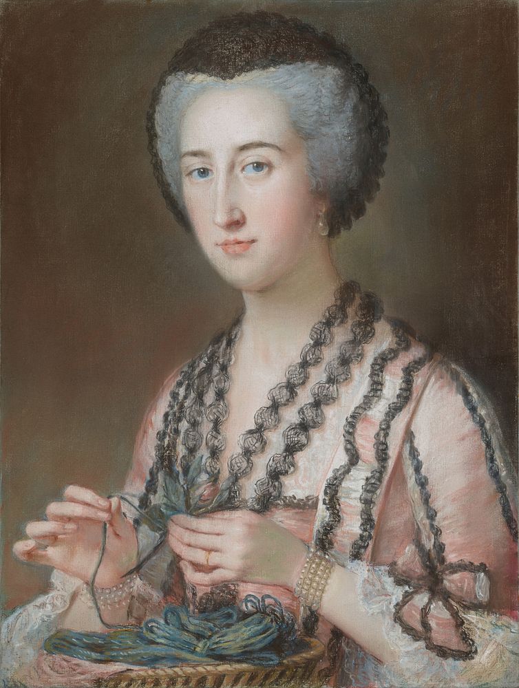 Lady Dungarvan, Countess of Ailesbury (née Susannah Hoare) by Mary Hoare