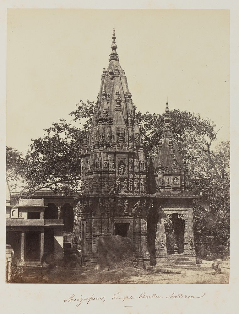 Mirzapour, Temple hindou moderne by Baron Alexis de La Grange
