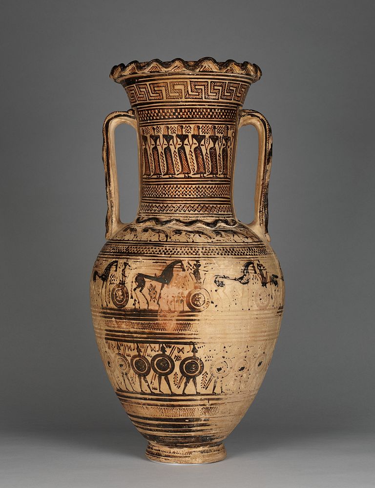 Funerary Amphora with Scenes of Mourning by Philadelphia Painter