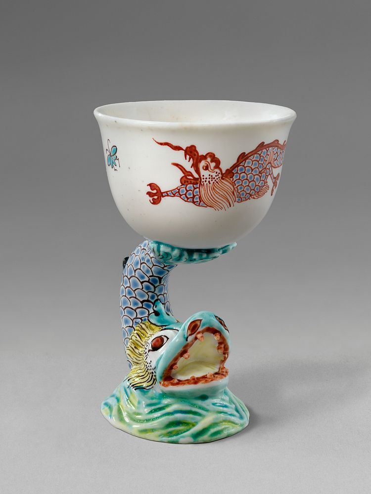 Egg Cup (Coquetier) by Chantilly Porcelain Manufactory