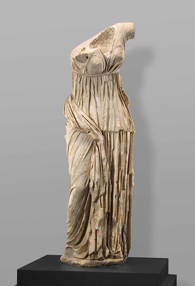 Torso of a Statue of a Draped Figure, possibly a Nymph or Muse