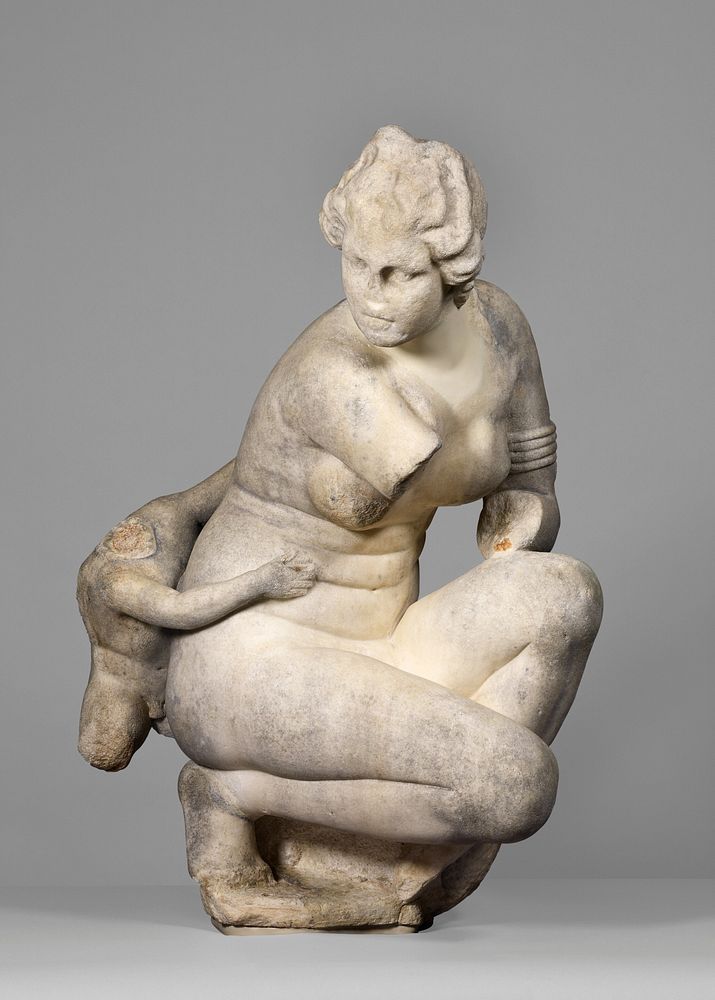 Statue of a Crouching Venus