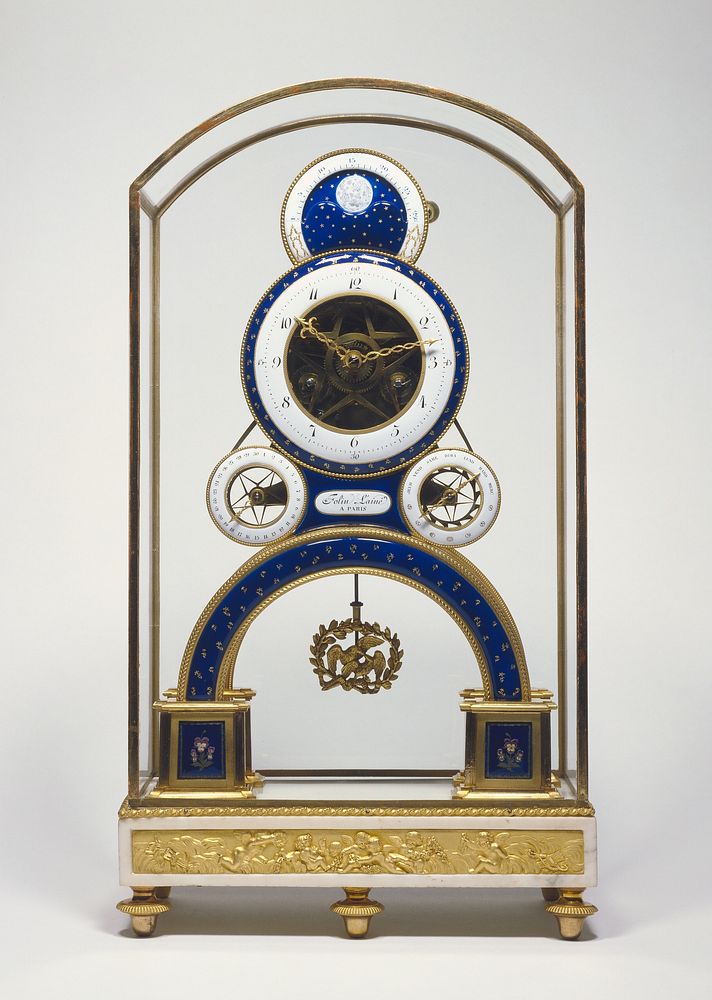 Mantel Clock by Nicolas Alexandre Folin and Georges Adrien Merlet