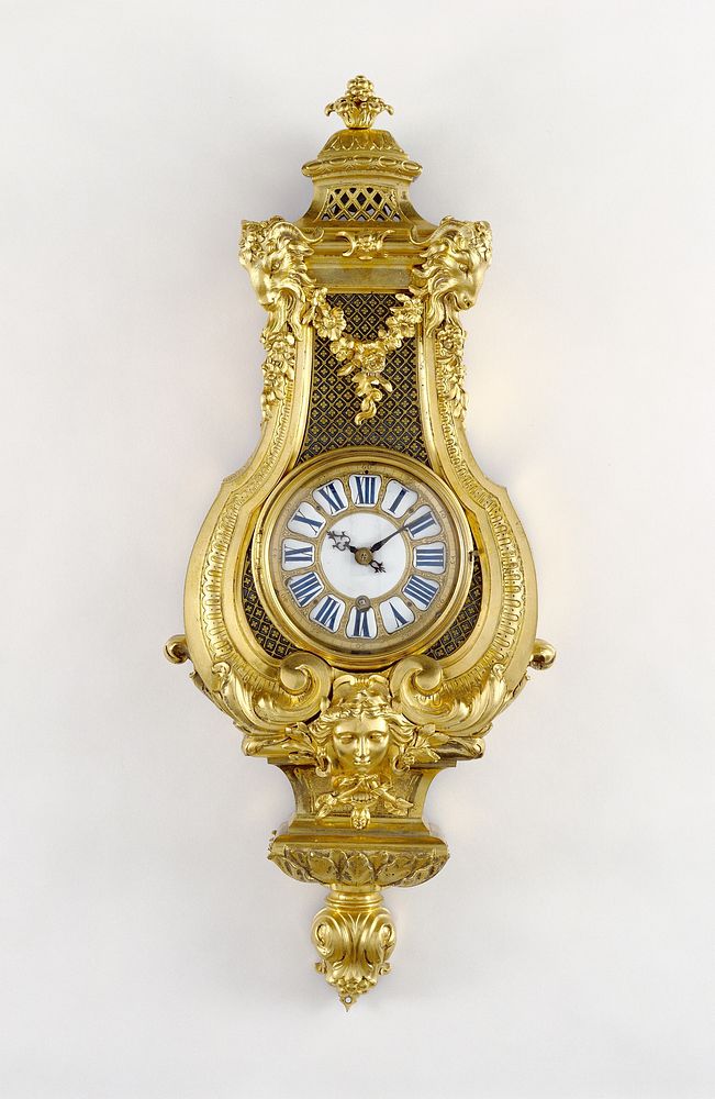 Wall Clock (pendule d'alcove) by André Charles Boulle