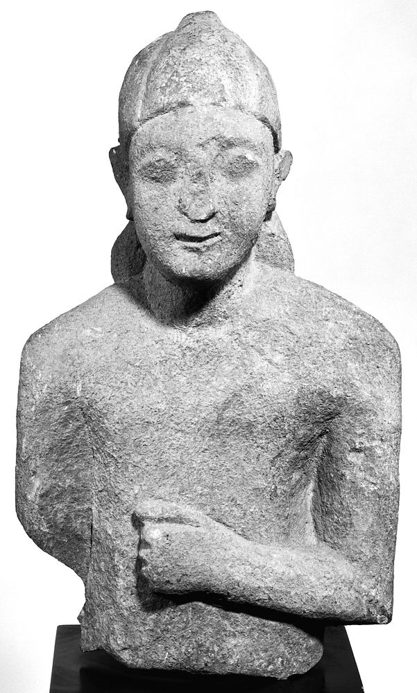 Fragmentary Statue of a Male Figure