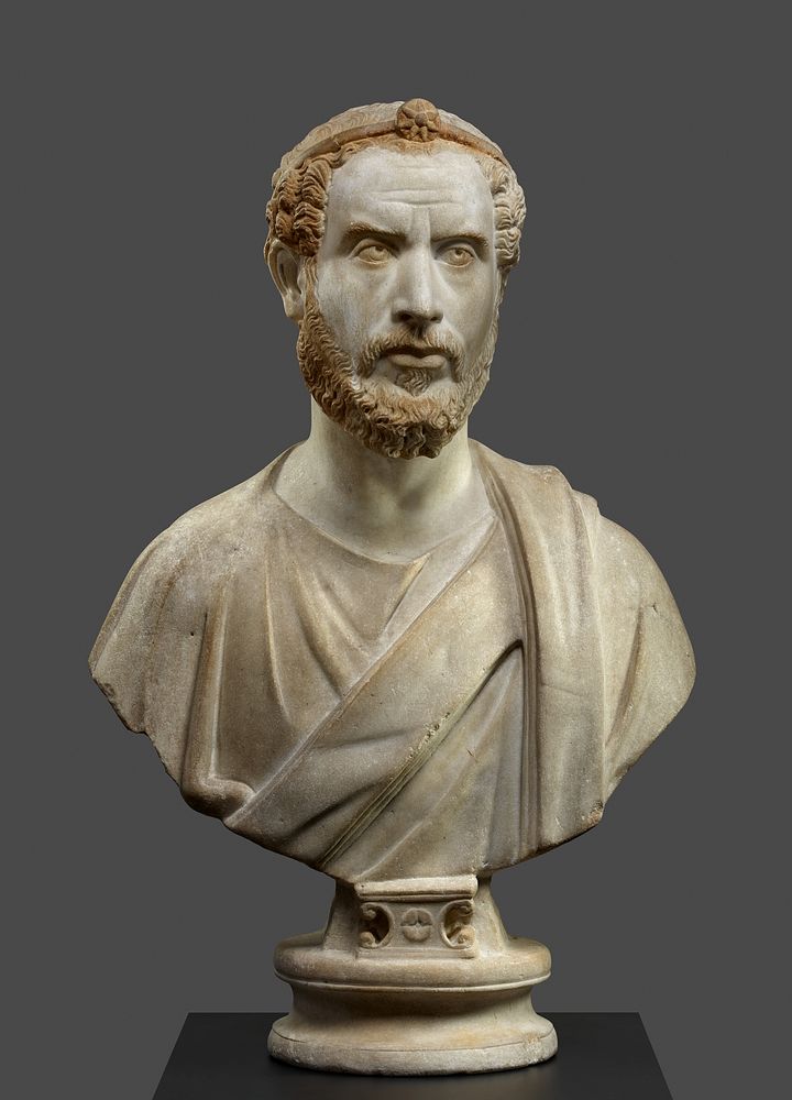 Portrait Bust of Man, Perhaps a Priest of Serapis