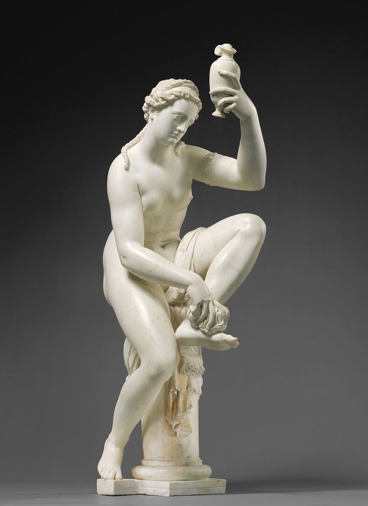Female Figure (possibly Venus, formerly titled Bathsheba) by Giambologna Giovanni da Bologna or Jean de Boulogne