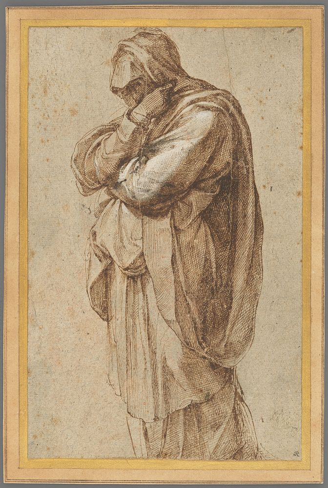 Study of a Mourning Woman by Michelangelo Buonarroti