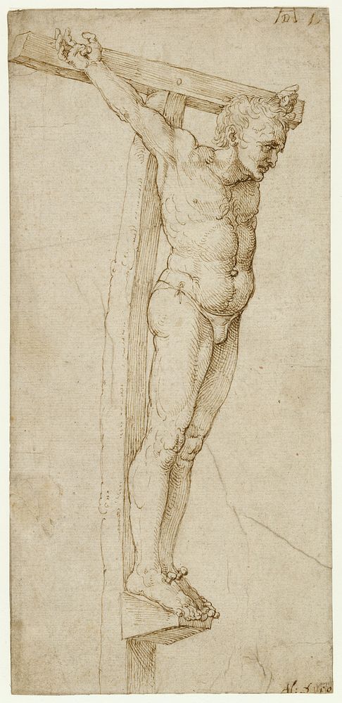 Study of the Good Thief by Albrecht Dürer