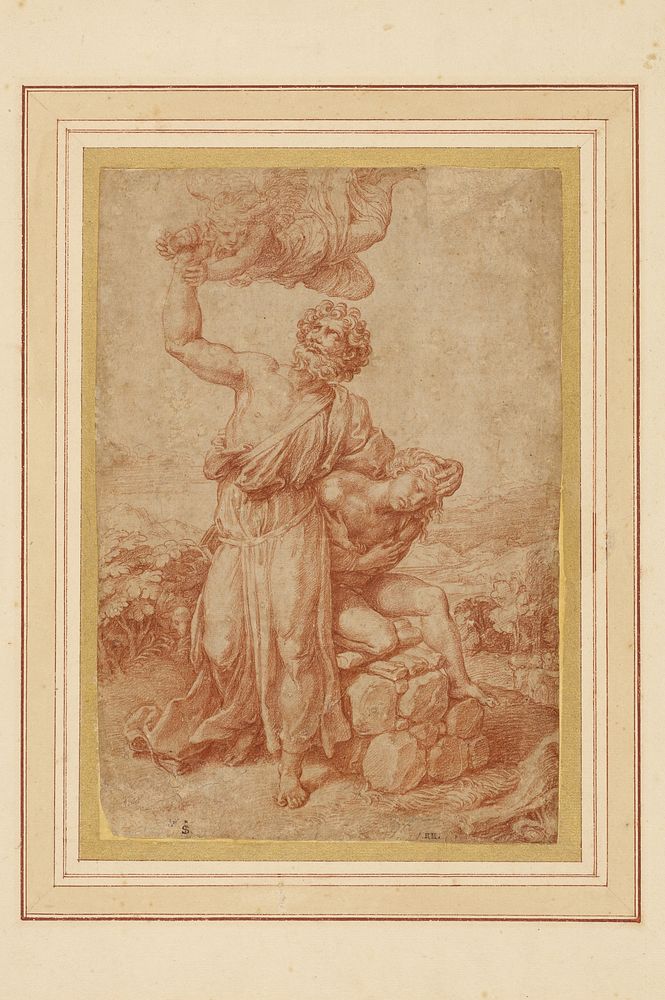 The Sacrifice of Isaac by Giulio Romano Giulio Pippi