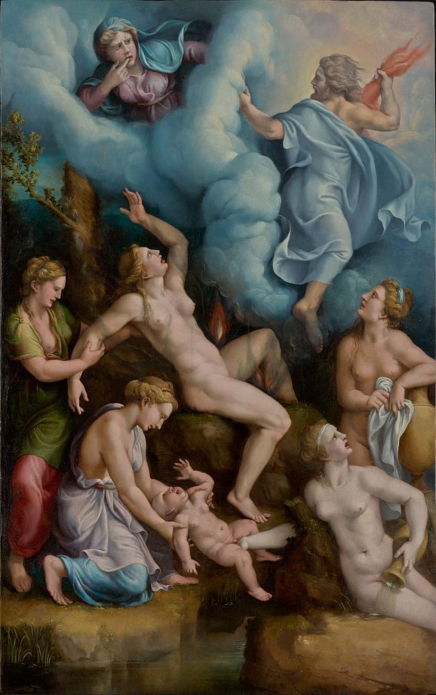 The Birth of Bacchus by Giulio Romano Giulio Pippi