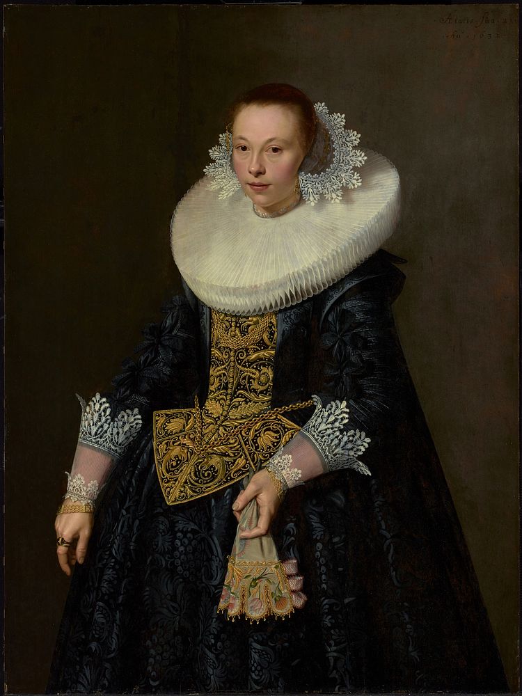 Portrait of a Young Woman by Nicolaes Eliasz Pickenoy
