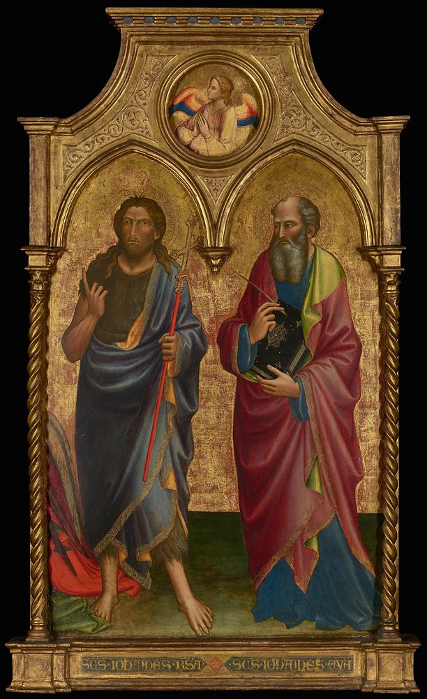 Saints John the Baptist and John the Evangelist by Mariotto di Nardo