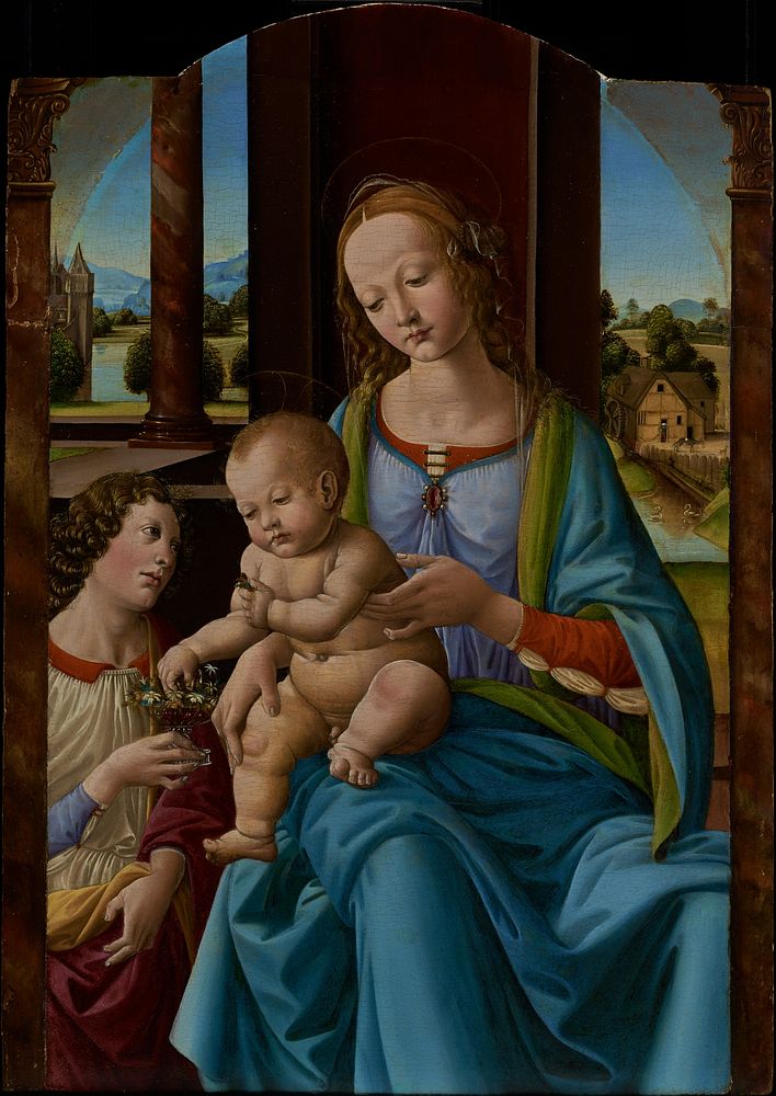 Madonna and Child by Lorenzo di Credi Lorenzo d Andrea d Oderigo