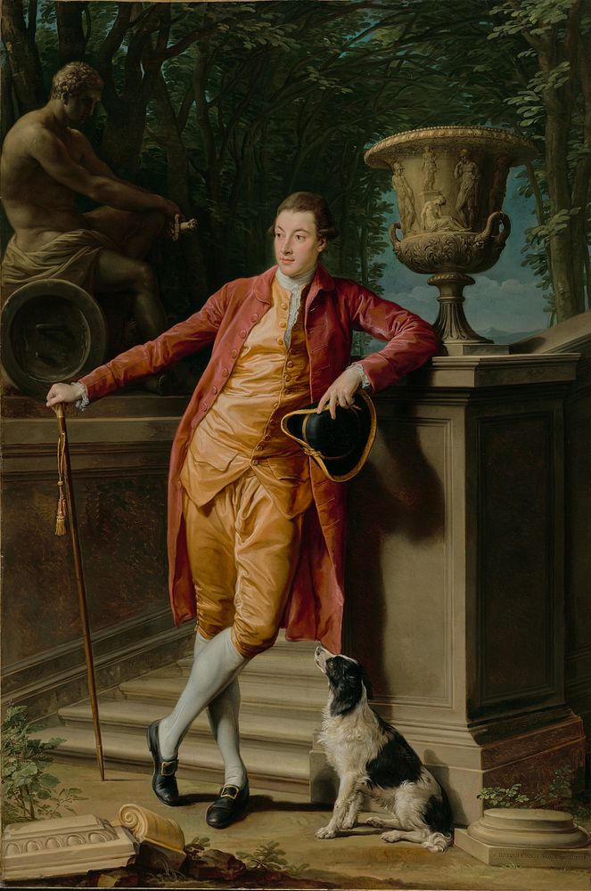 Portrait of John Talbot, later 1st Earl Talbot by Pompeo Batoni